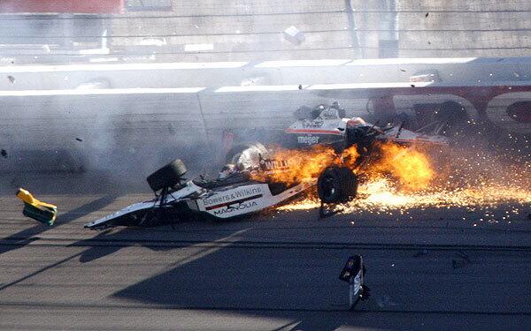Dan Wheldon, the 2011 Indianapolis 500 winner, was fatally injured Oct. 16 at the Las Vegas Motor Speedway. The 33-year-old driver got caught in a multi-car crash on Lap 13 of the IndyCar Series season finale and succumbed to his injuries after the collision. Two other IndyCar drivers involved in the 15-car wreck were treated for minor injuries.