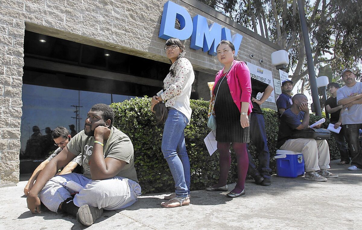 California DMV offices could reopen soon amid coronavirus - Los Angeles  Times