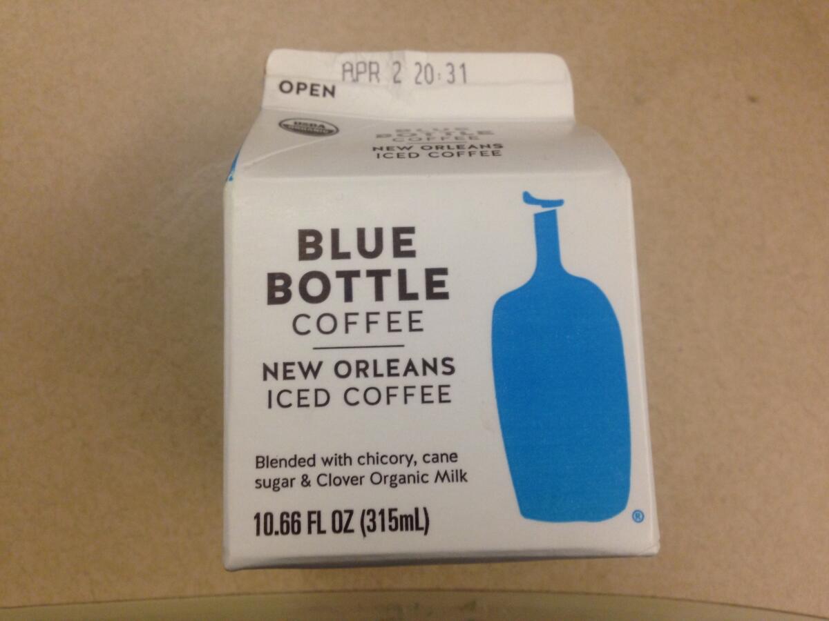 Blue Bottle, the high-end coffee, partnered with Clover organic milk for iced coffees.