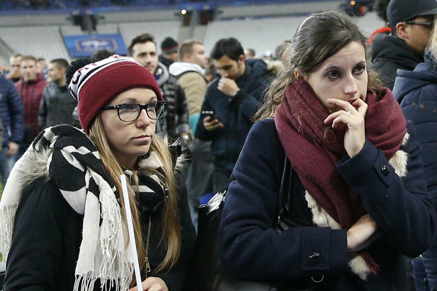 Images of Paris under attack