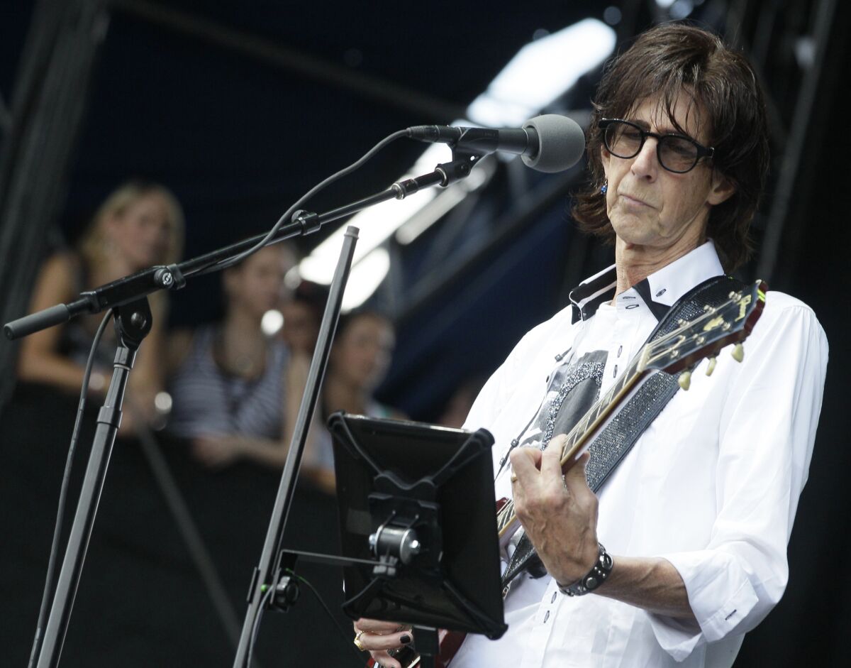 Ric Ocasek durante el festival de Lollapalooza del 2011, en Chicago.
