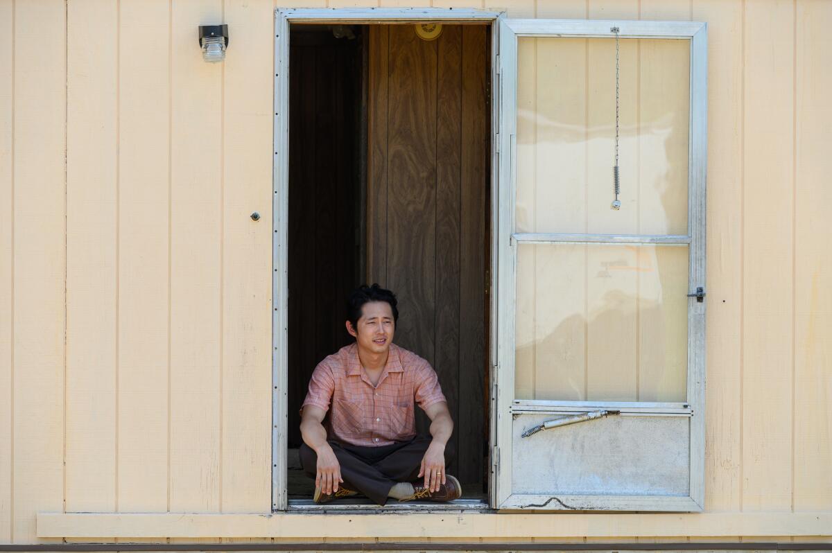 Steven Yeun in "Minari."