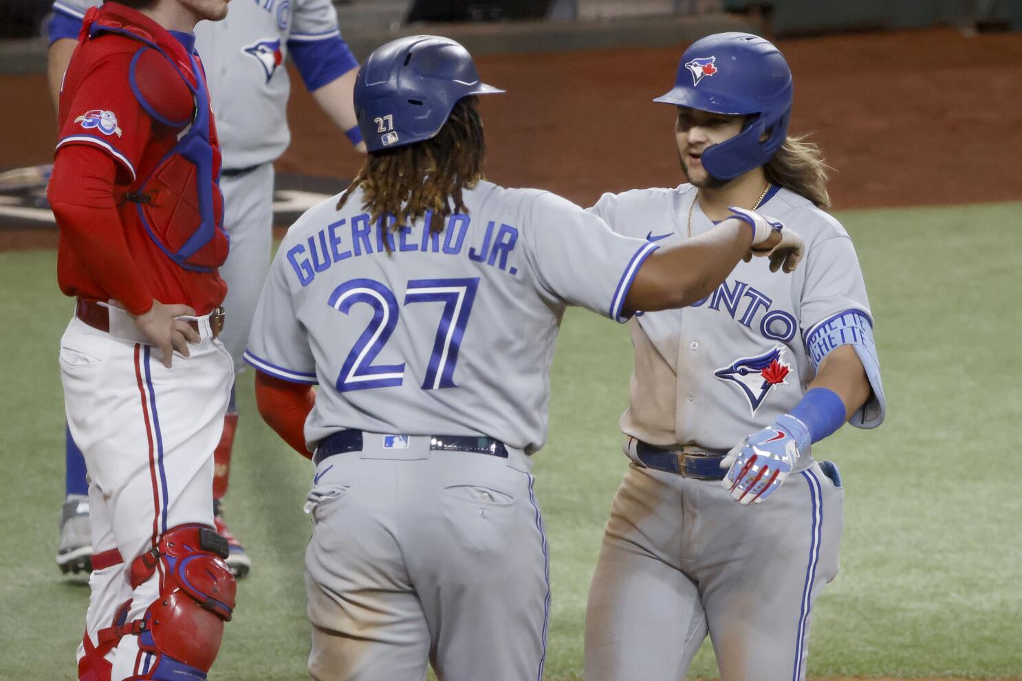 Santiago Espinal and Bo Bichette lead Toronto Blue Jays past Texas