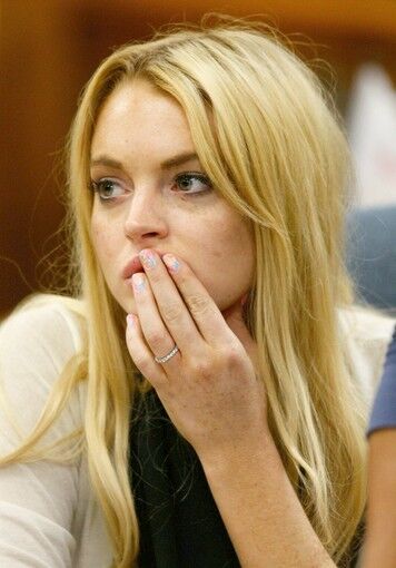 Controversial character: Lindsay Lohan