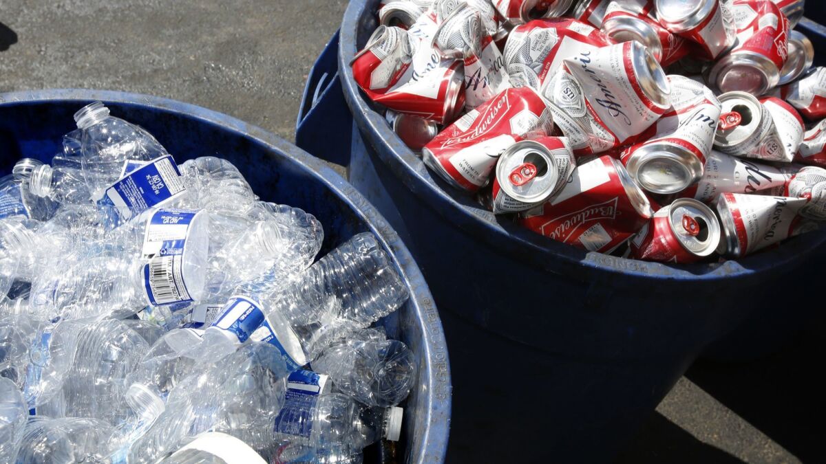 It's increasingly difficult to find places in California to recycle bottles and cans and recoup the 5-cent deposit.