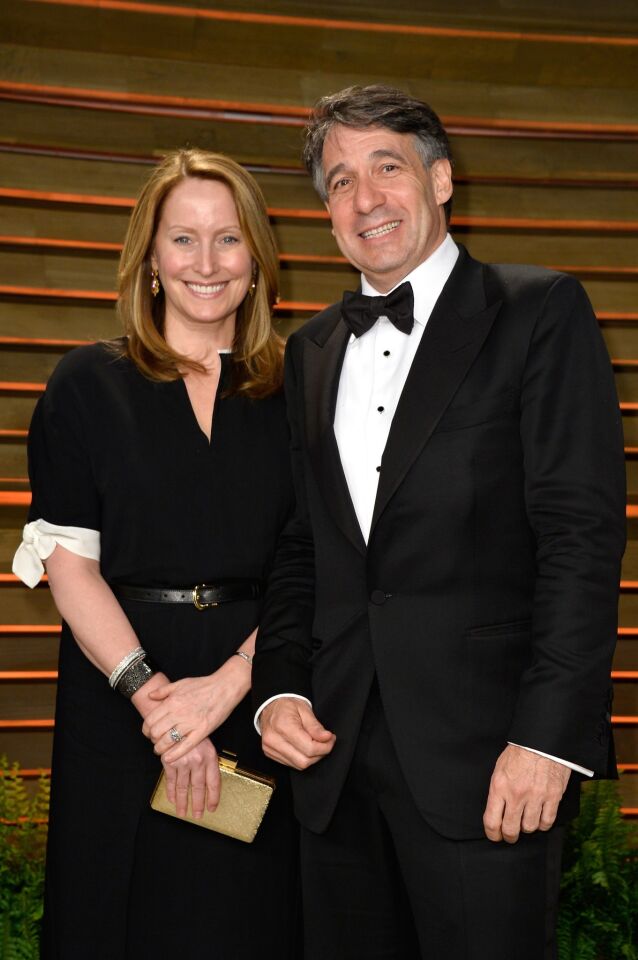 Jonathan Klein, founder and chief executive of Getty Images, and wife Deborah Klein.