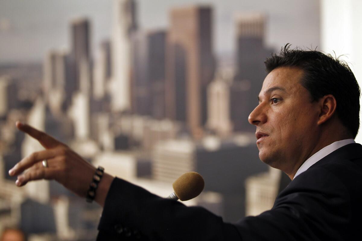 Through a spokesman, Los Angeles City Councilman Jose Huizar said welcomes the completion of a confidential city investigation into sexual harassment claims against him.