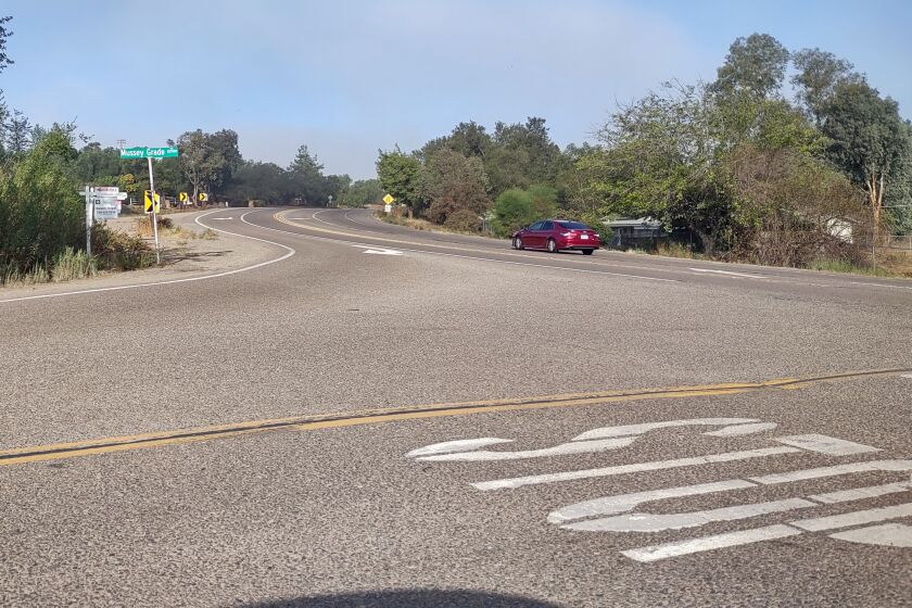 Caltrans officials heard concerns about safety at Mussey Grade Road and SR-67 and plan to respond in about two weeks.