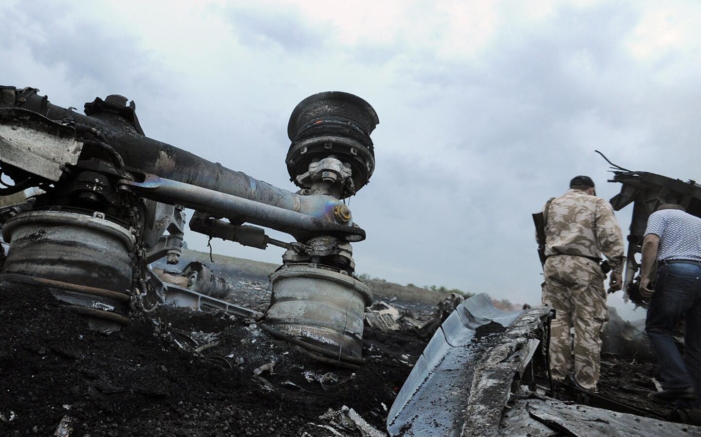 Malaysia Airlines jet crashes in Ukraine