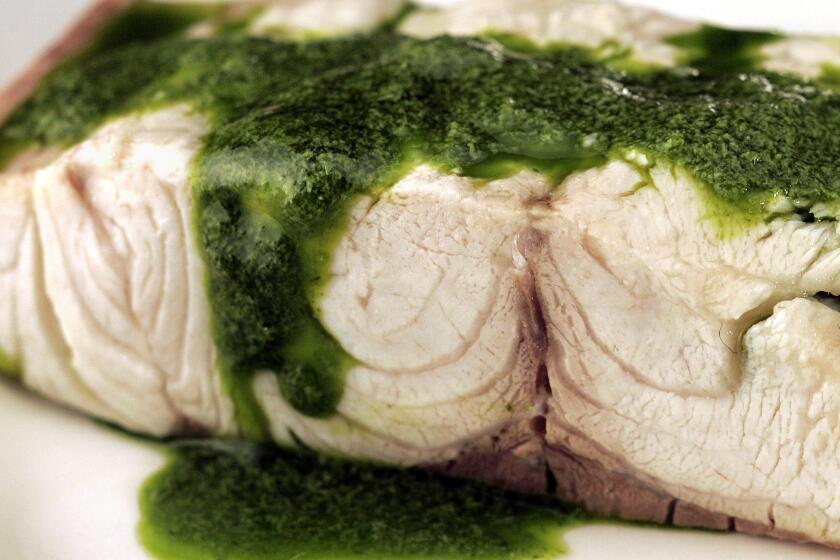 Recipe: Yellowtail with fennel sauce