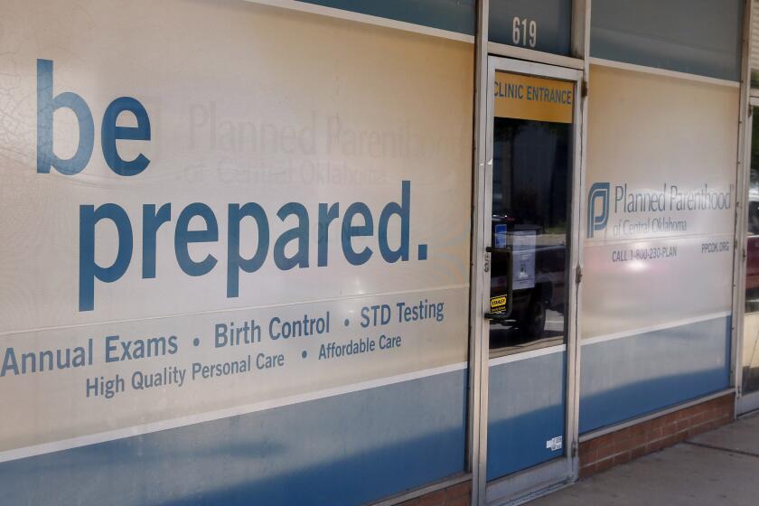 A Planned Parenthood clinic in Oklahoma City.