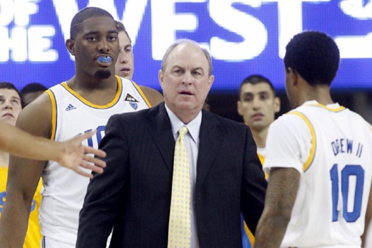Ben Howland will continue to use Shabazz Muhammad in practice.