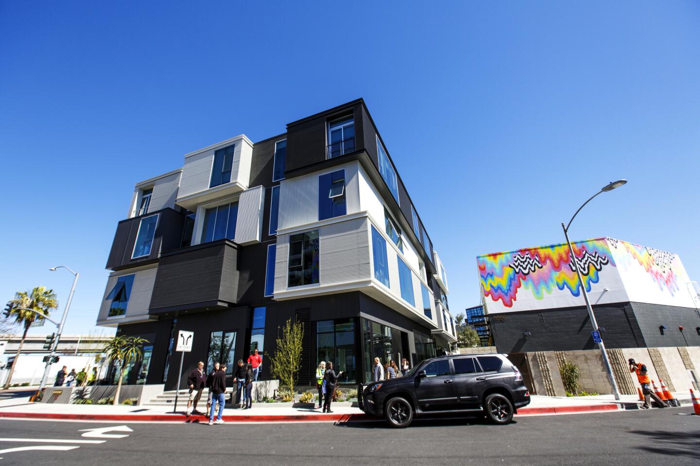 A look at the new Platform shopping center development in Culver City.