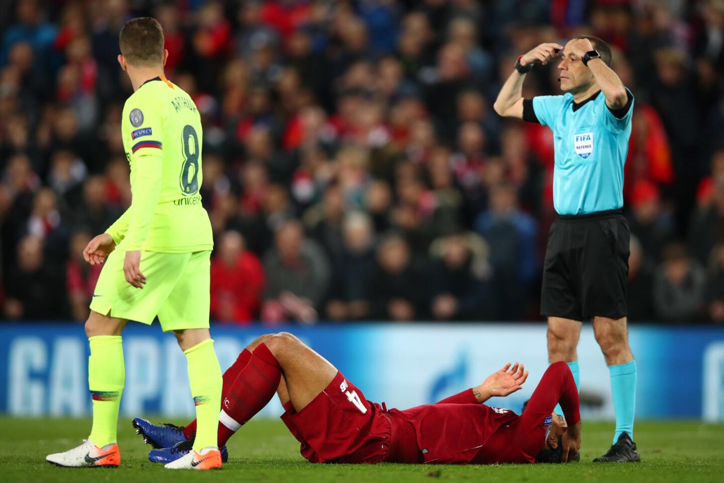 Liverpool v Barcelona - UEFA Champions League Semi Final: Second Leg