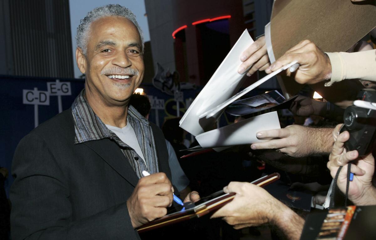 Actor Ron Glass, seen here at the premiere of "Serenity," at Universal Studios, died at 71. He was known for his work on "Barney Miller" and "Firefly"