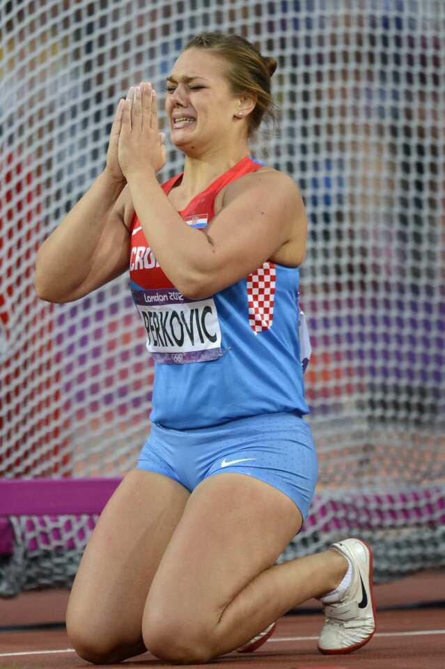 Croatian gold in discus