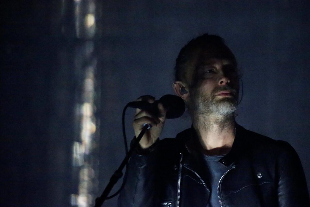 Radiohead Thom Yorke.