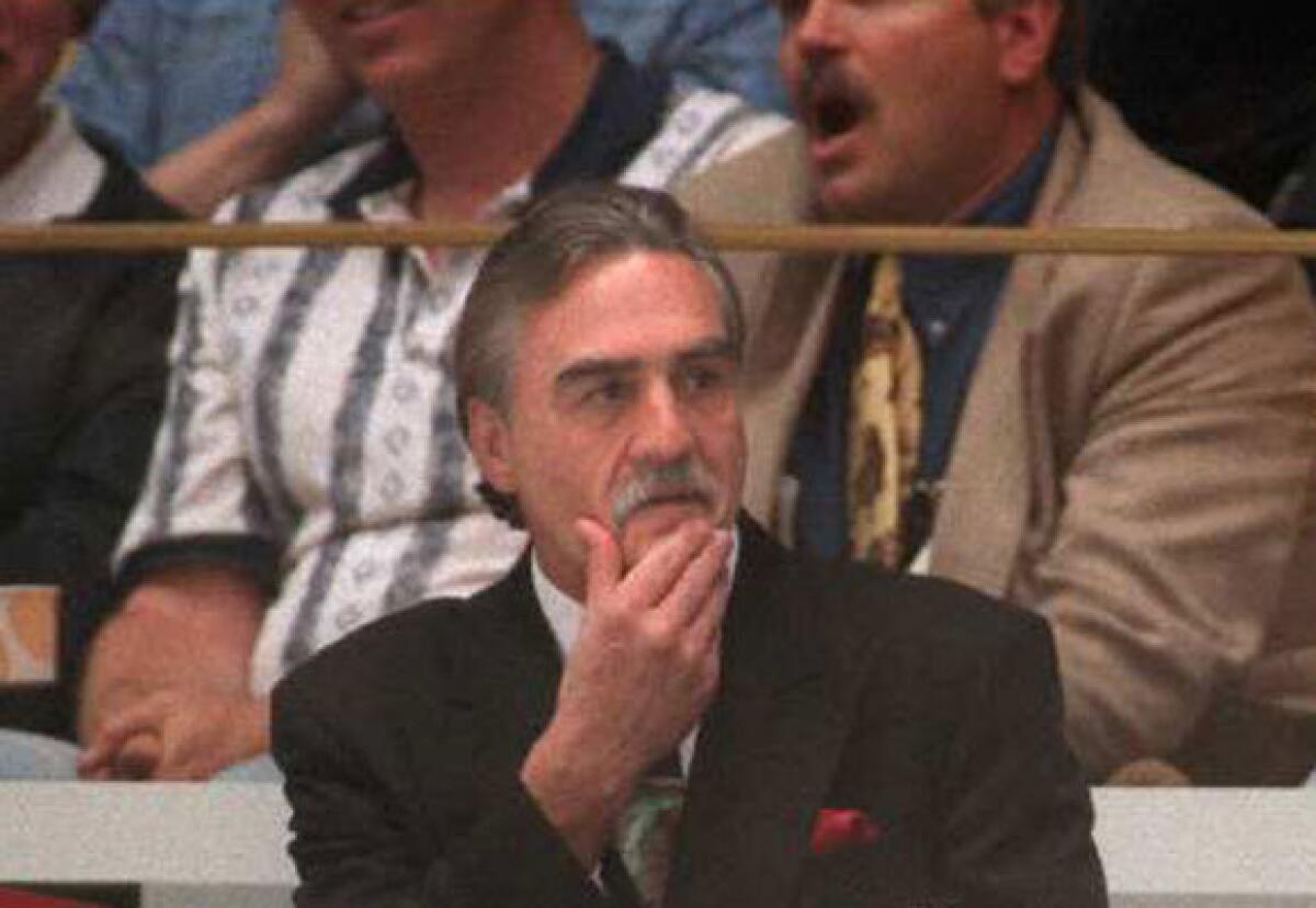 Rogie Vachon as interim head coach of the team in 1995.