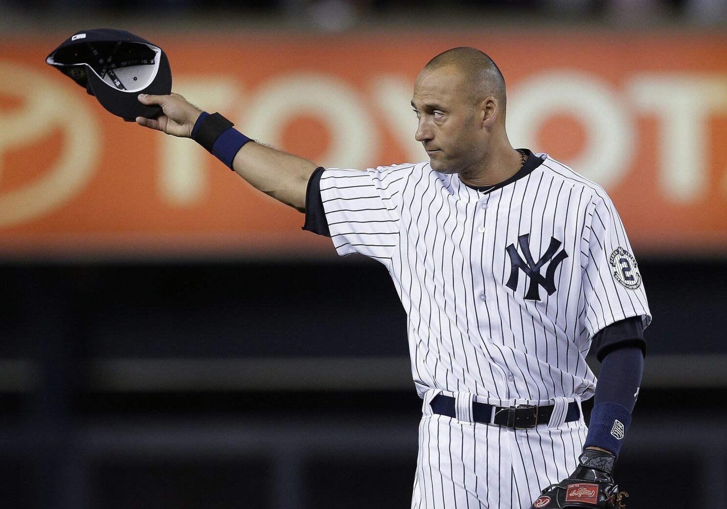 Yanks honor ex-captain Derek Jeter on Hall of Fame induction - The San  Diego Union-Tribune