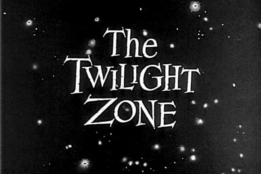 LOS ANGELES - NOVEMBER 20: Opening credits of THE TWILIGHT ZONE episode, "Time Enough At Last." Original air date, November 20, 1959. Image is a screen grab. (Photo by CBS via Getty Images)