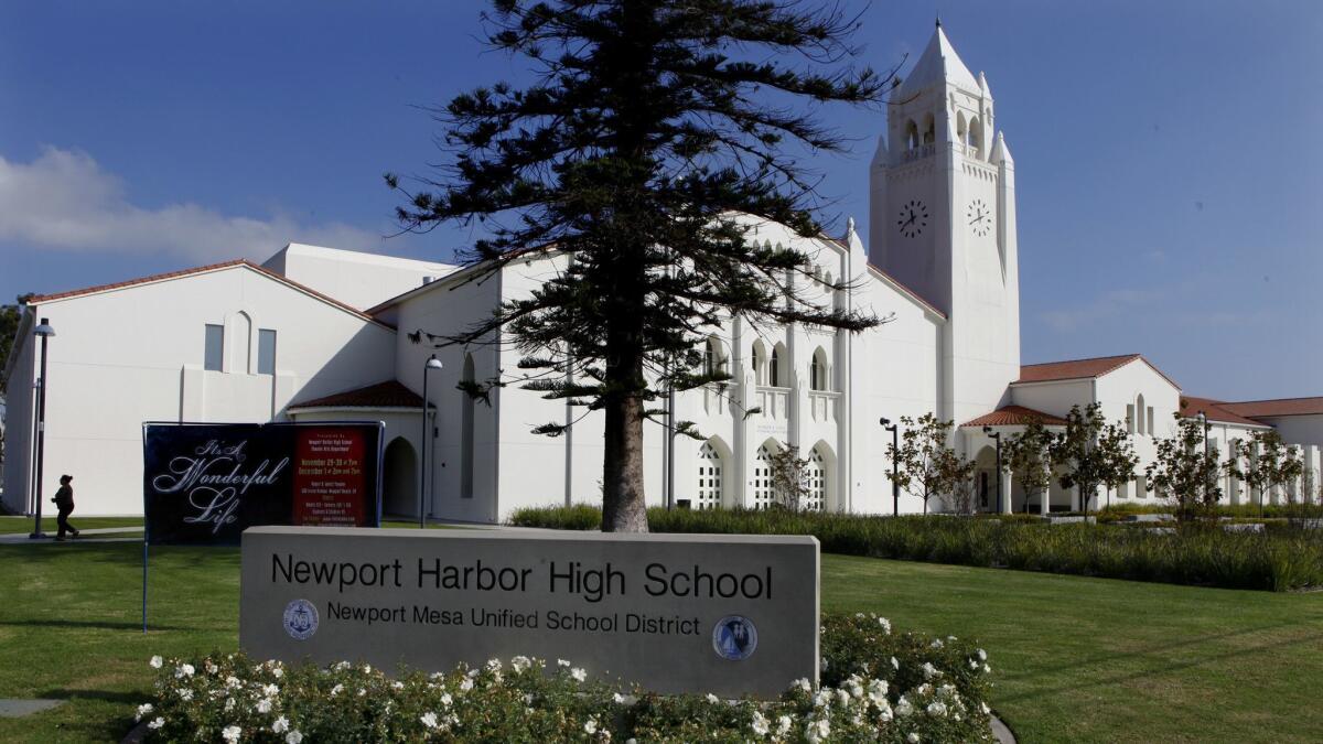 Six graduates and two former faculty members will be inducted into the Newport Harbor High School Hall of Fame on Oct. 3.