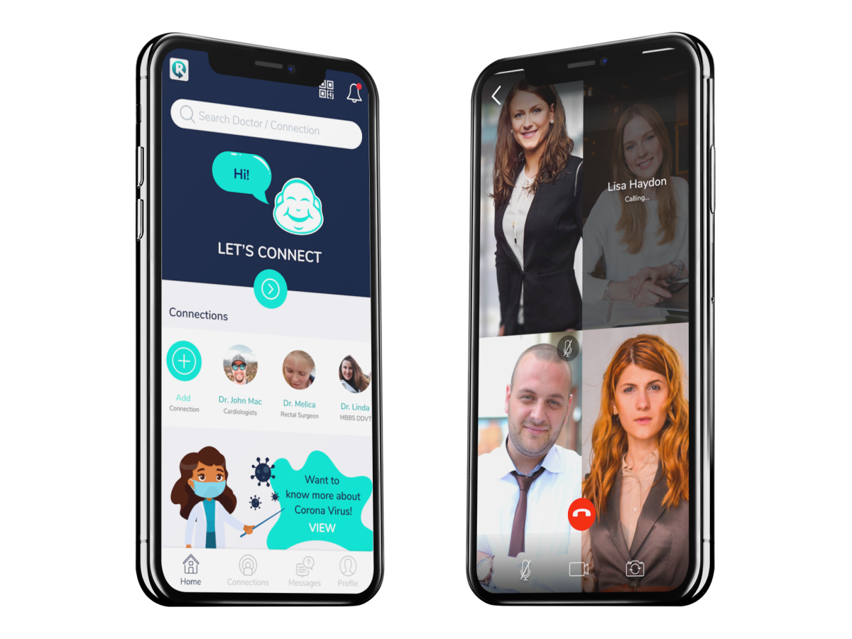 The RealTime Clinic phone app, guided by Buddy the Buddha, is one example of a virtual platform physicians and patients can use for telehealth. The coronavirus crisis is quickly mainstreaming the practice of doing doctor visits by phone or video.