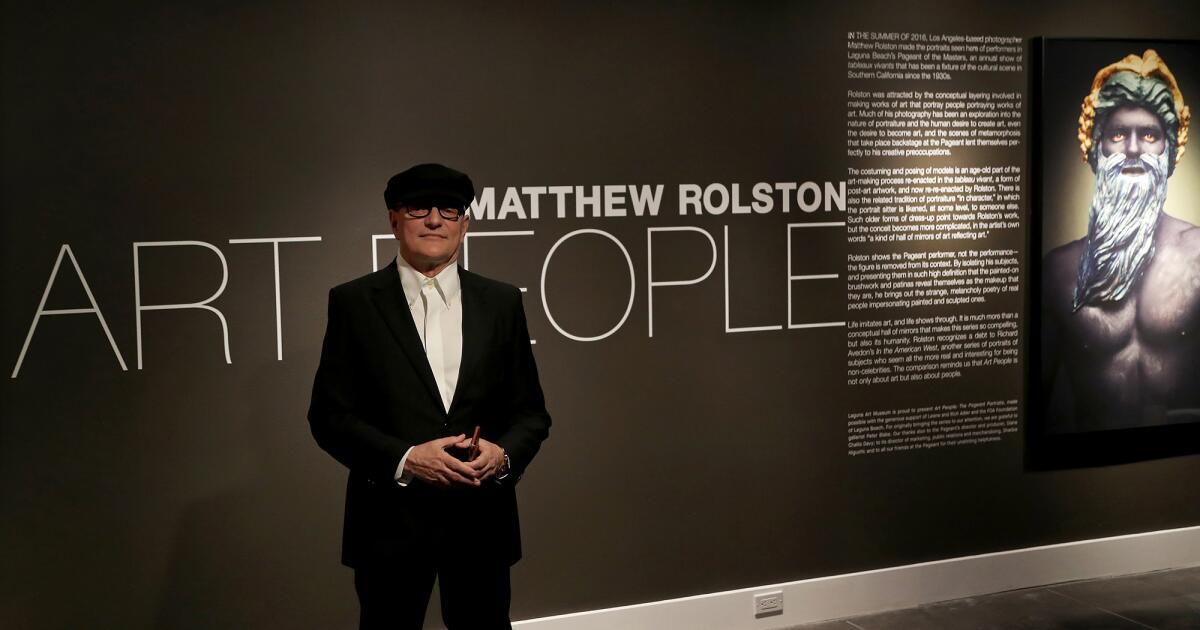 Rolston rolls up magic in 'Art People: The Pageant Portraits' - Los ...