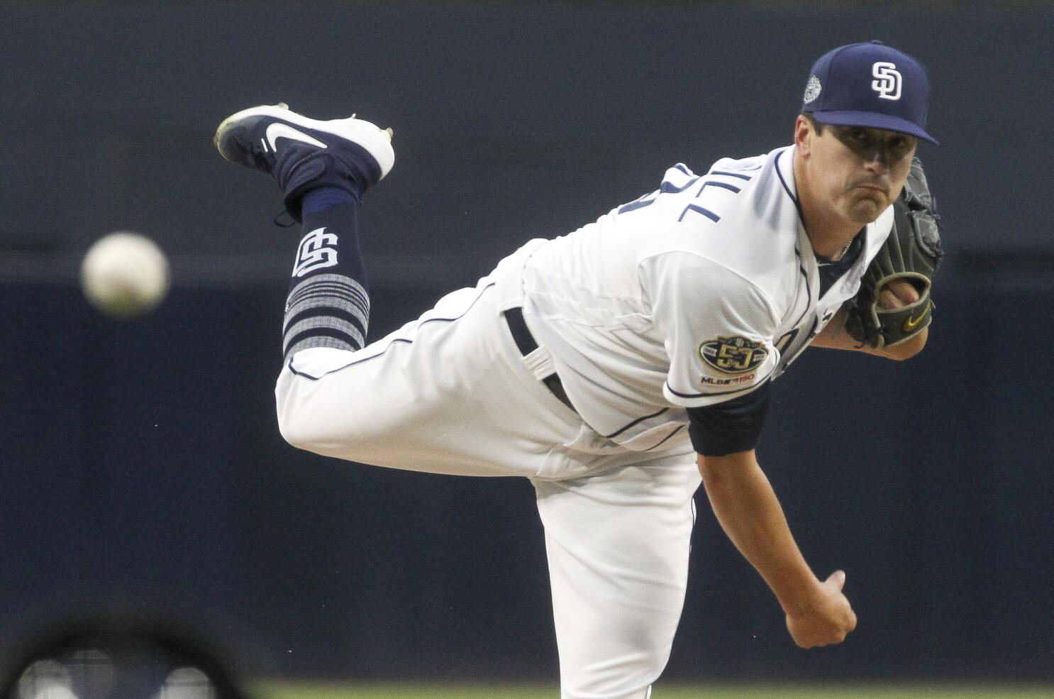 Canadian Cal Quantrill earns first MLB win as Padres rout Blue Jays