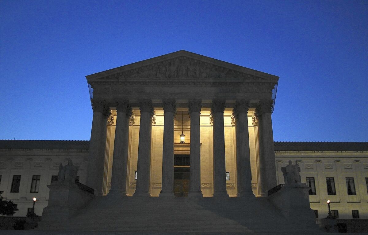 Supreme Court justices were urged Tuesday to put employers on notice that they have a duty to constantly monitor the mutual funds they offer and to drop those that charge excessive fees. If not, firms could be sued and forced to pay damages to employees and retirees.