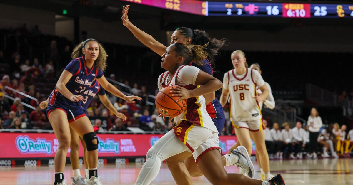 USC women's basketball smothers Saint Mary's ahead of Big Ten opener