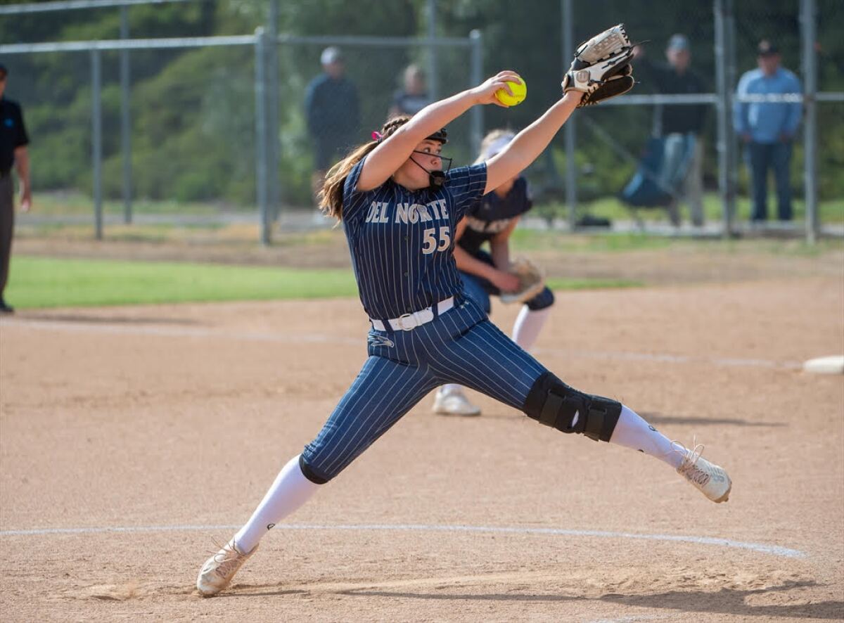Del Norte High junior pitcher-infielder Jess Phelps batted .365 this season with three homers and 13 RBIs.