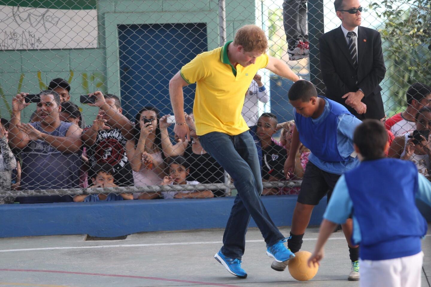 Prince Harry visits Brazil | Day 3