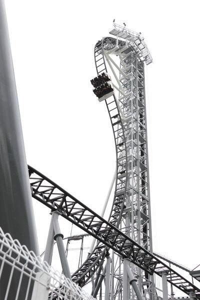 World's steepest roller coaster