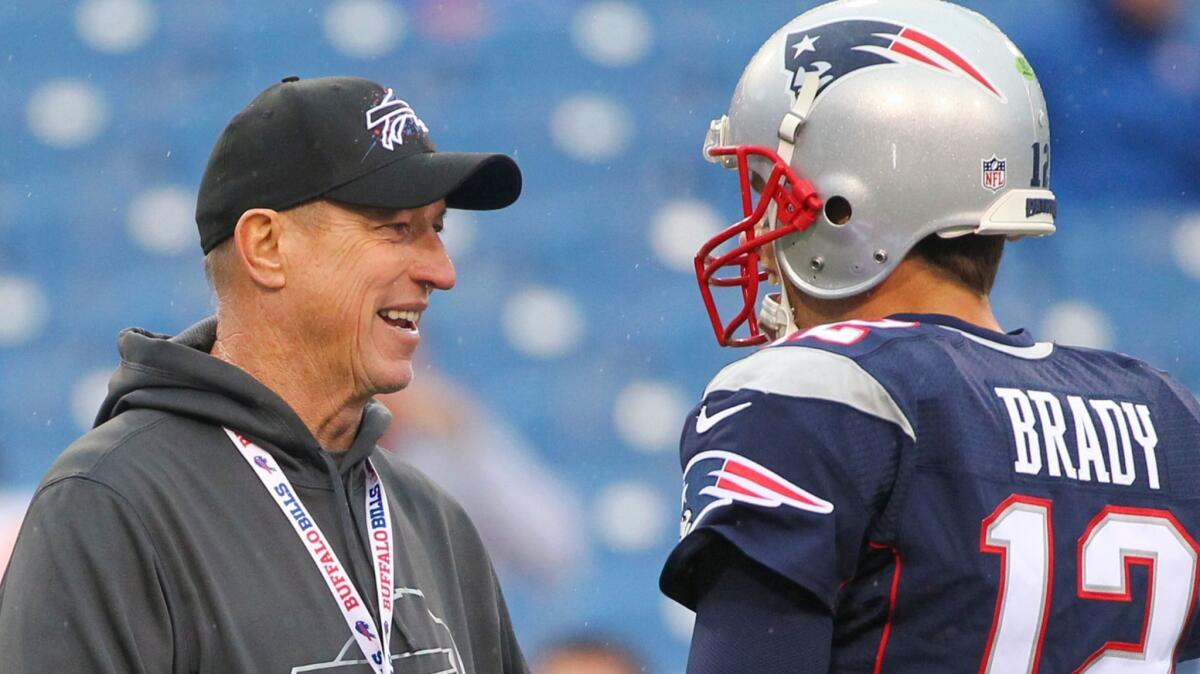 Bills legend Jim Kelly thinks Patriots' Tom Brady is the greatest  quarterback of all time - Los Angeles Times