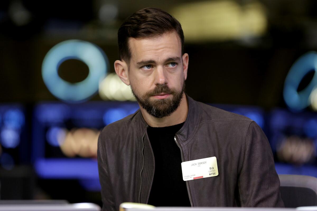 Twitter Chief Executive Jack Dorsey: Finally, a challenge to Trump's tweets