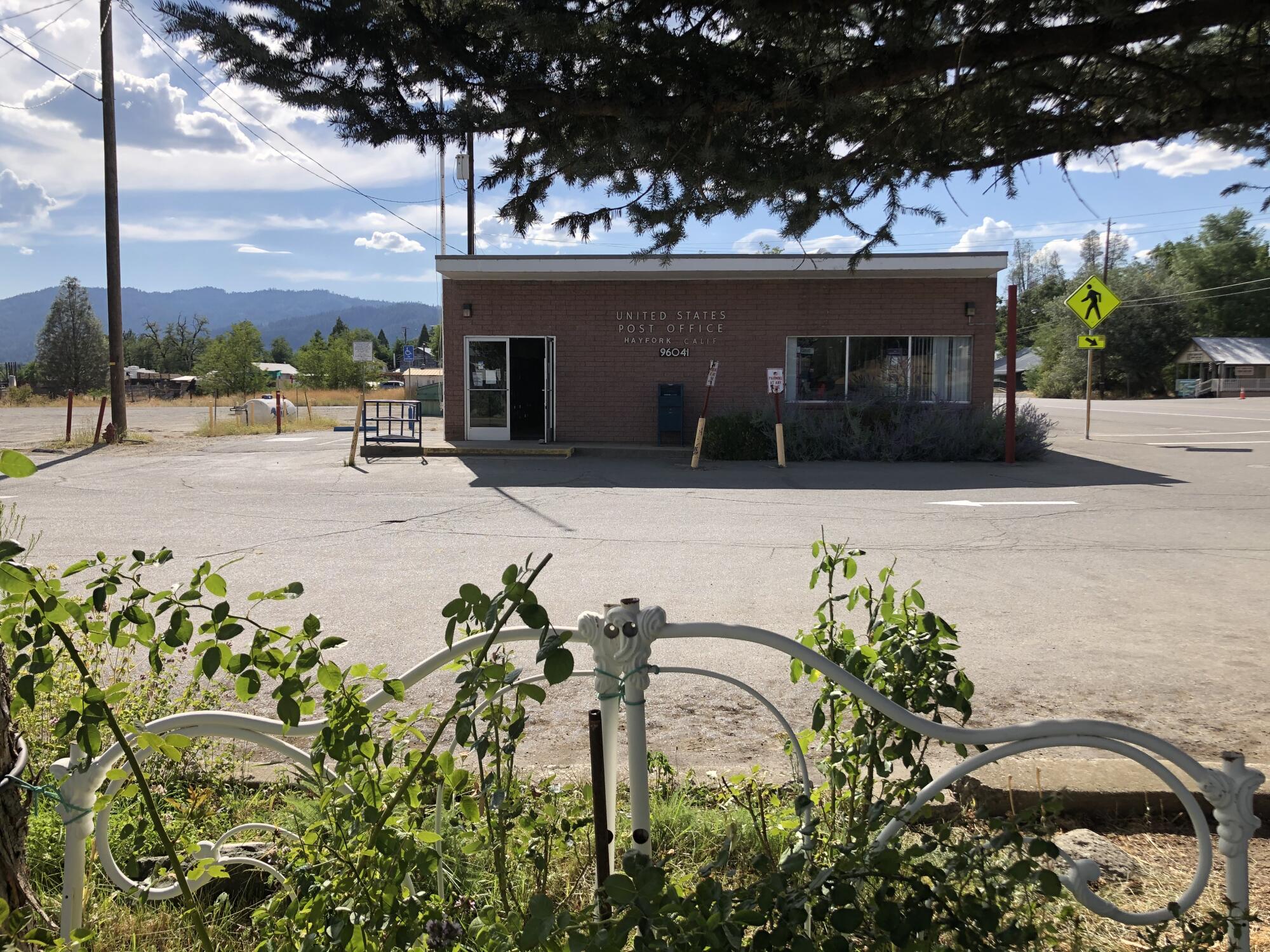 The small post office in Hayfork, Calif.