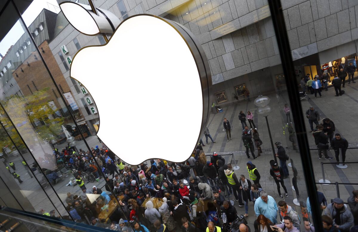 Apple shares have been reeling this week after disappointing earnings results.