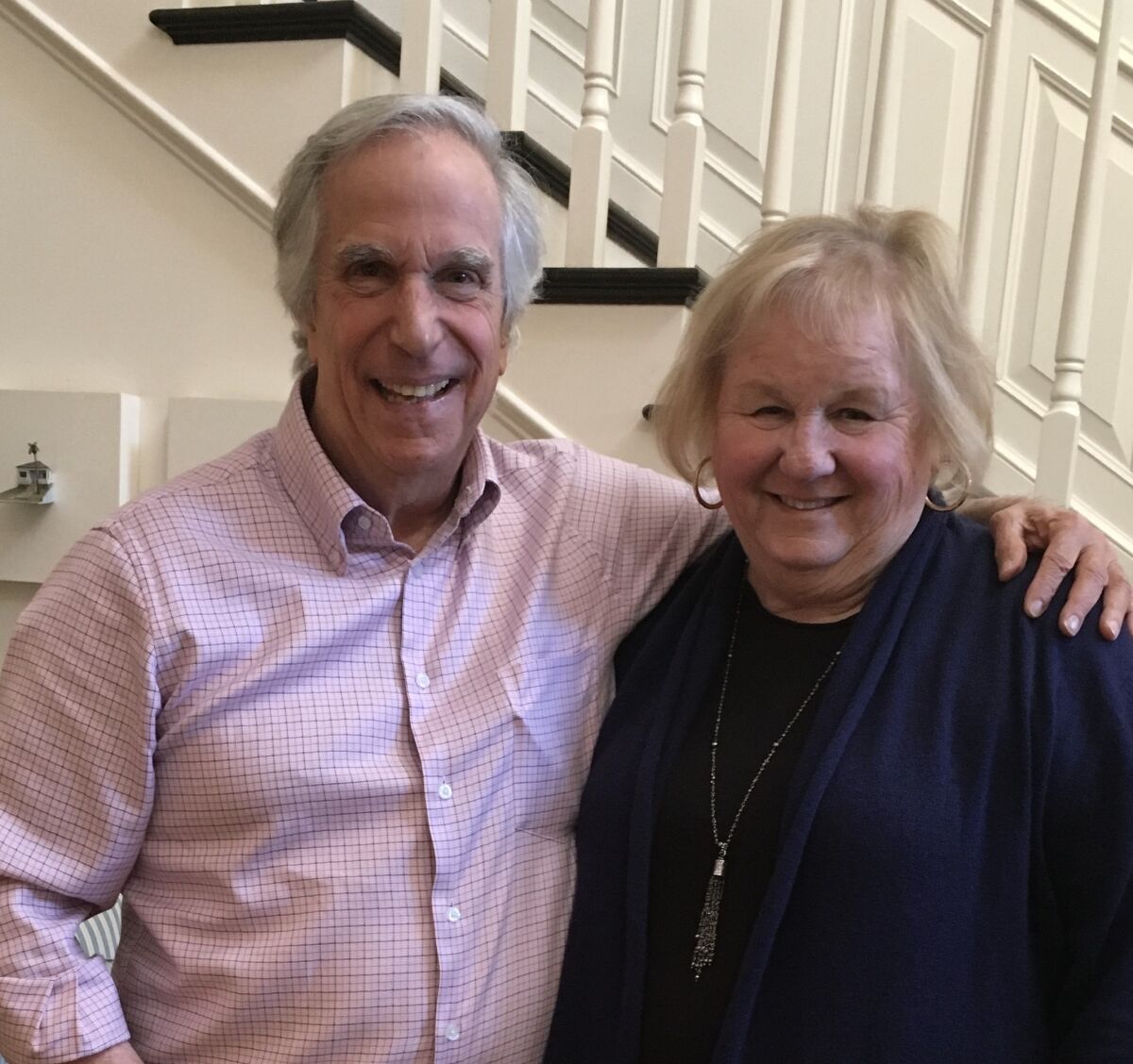 Authors Henry Winkler and Lin Oliver