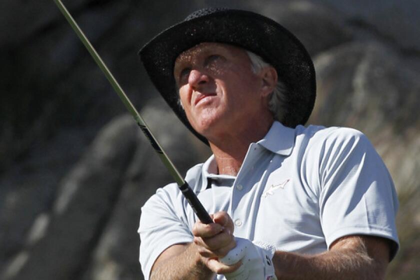 Golfer Greg Norman will not be competing in this month's Humana Challenge in La Quinta.