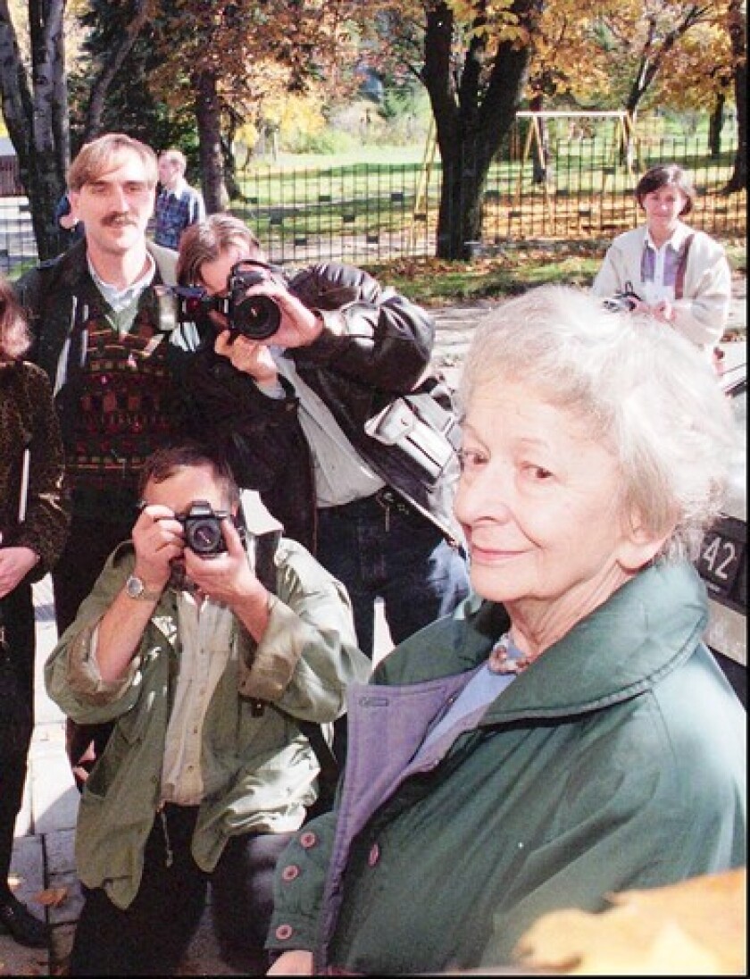 Wislawa Szymborska was the focus of attention when she won the Nobel Prize in literature in 1996.