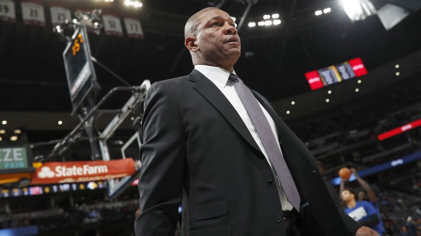 Doc Rivers has the young Clippers in position to possibly host an NBA playoff series.