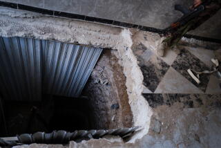 An underground tunnel