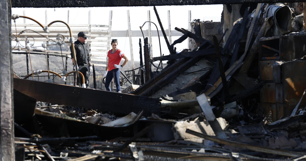 Southern California fires ease as Santa Ana winds die down. But rain could bring new risks Southern California fires ease as Santa Ana winds die down. But rain could bring new risks