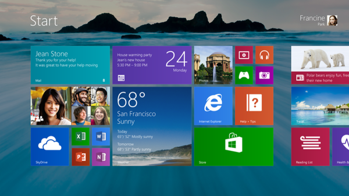 Microsoft Previews Update To Windows 8 The Start Button Returns Los Angeles Times