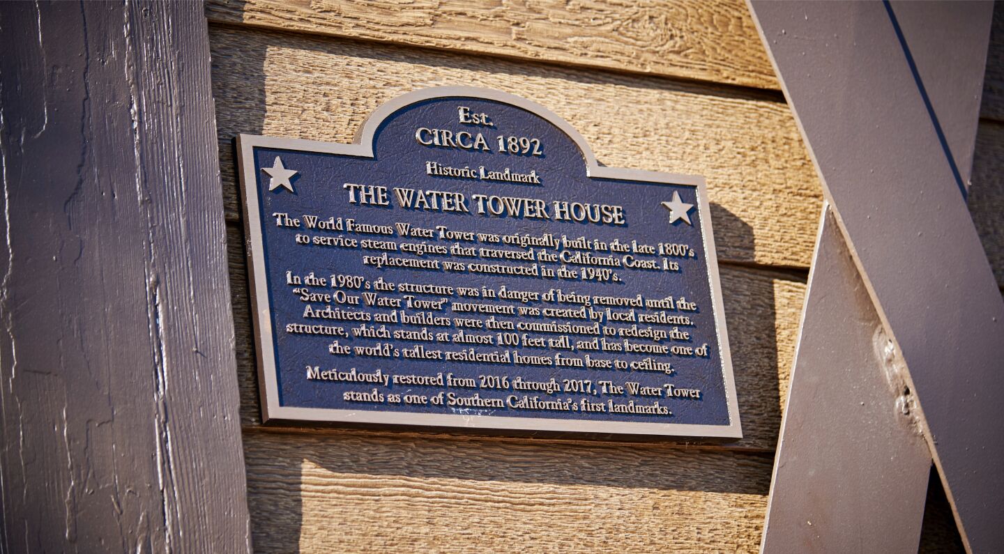 The plaque.
