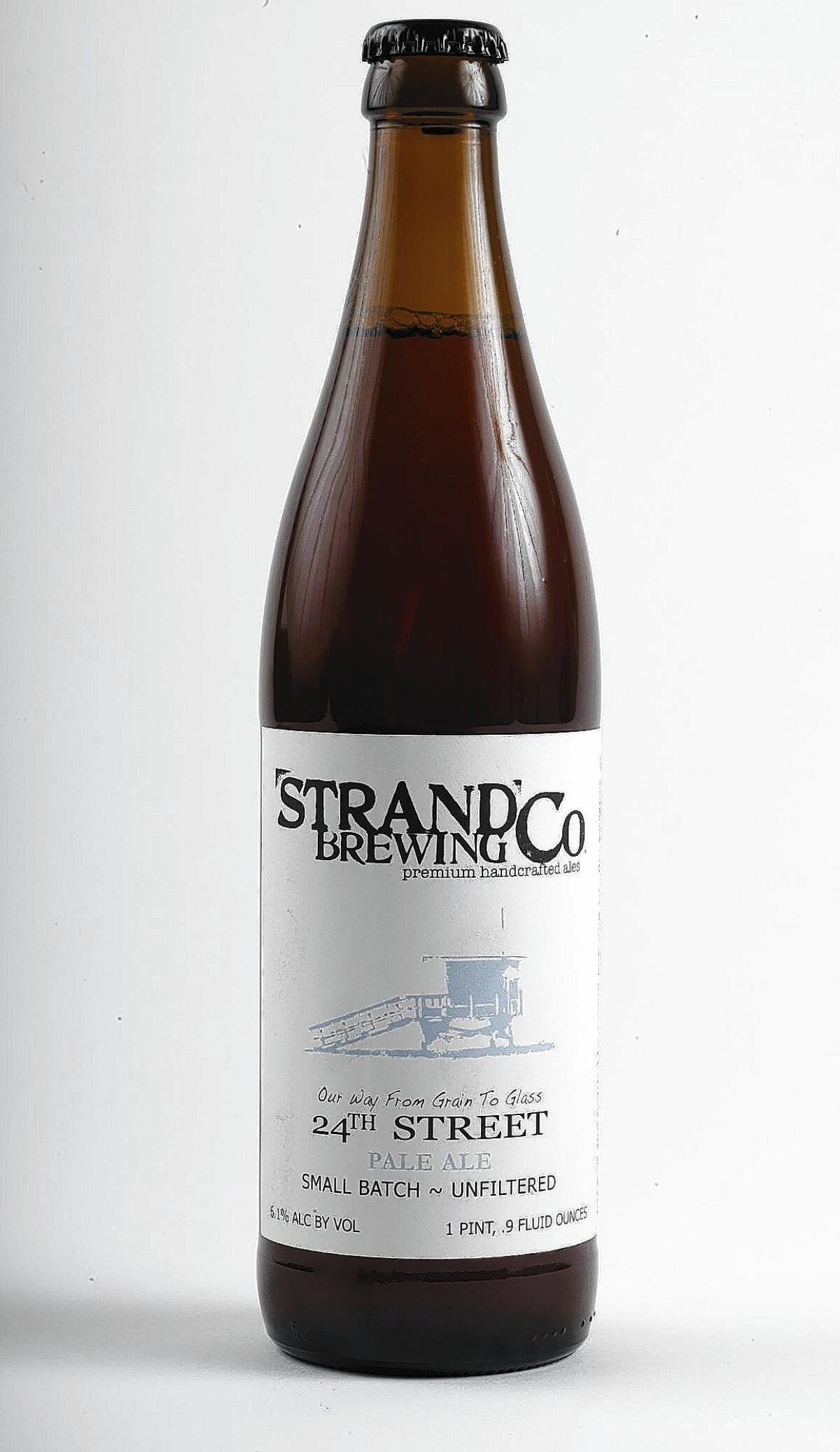 Strand Brewing Co.'s 24th Street pale ale.