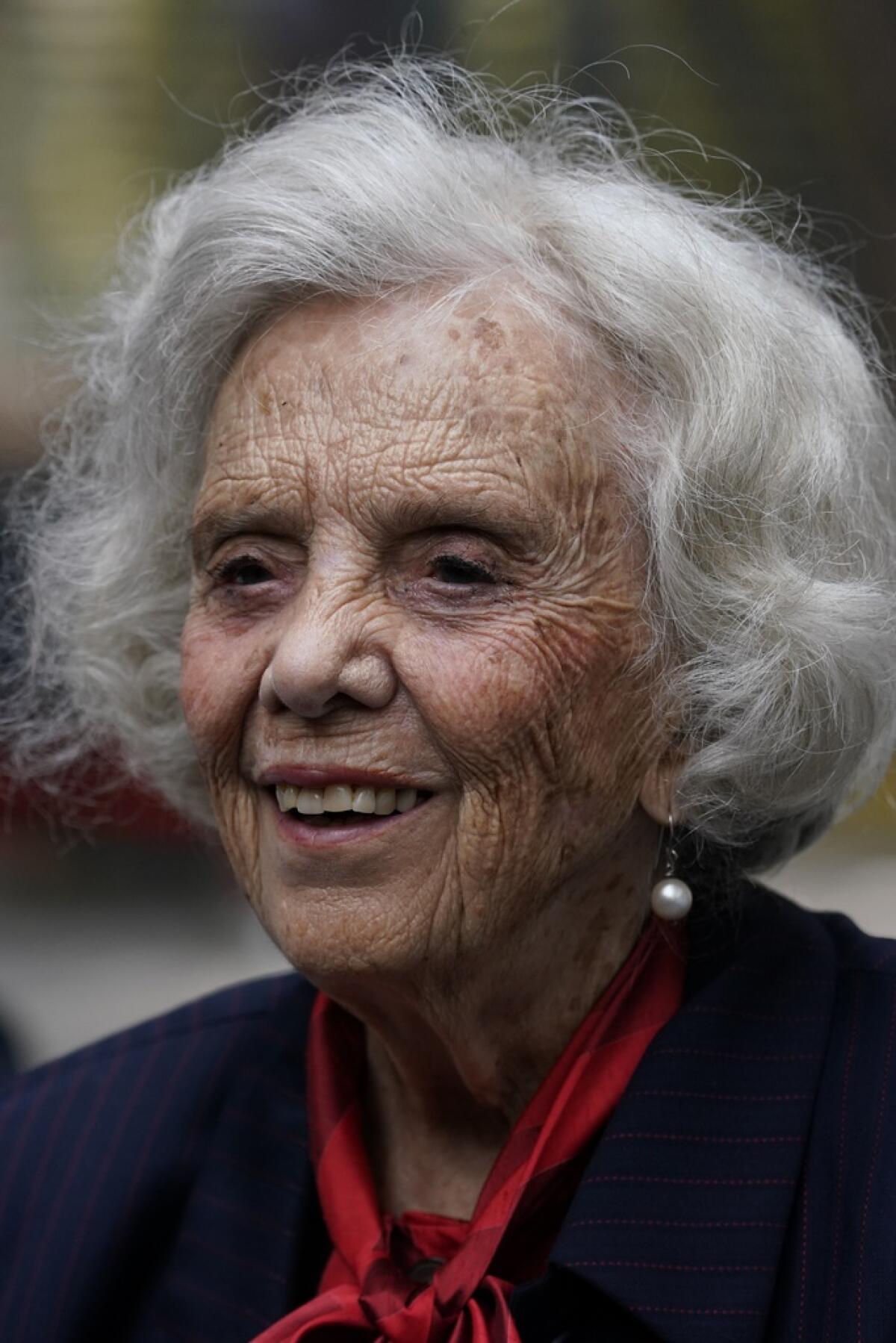 La autora y periodista mexicana Elena Poniatowska.