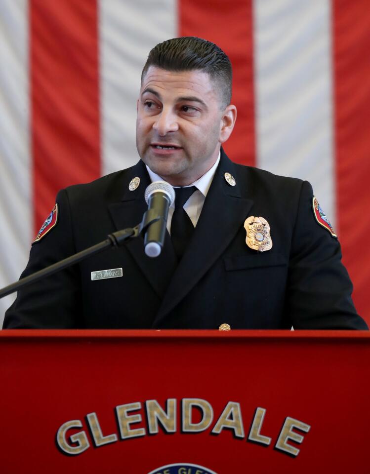 Photo Gallery: New Glendale fire chief sworn in