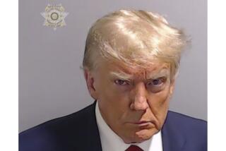 This booking photo provided by Fulton County Sheriff's Office, shows former President Donald Trump on Thursday, Aug. 24, 2023.