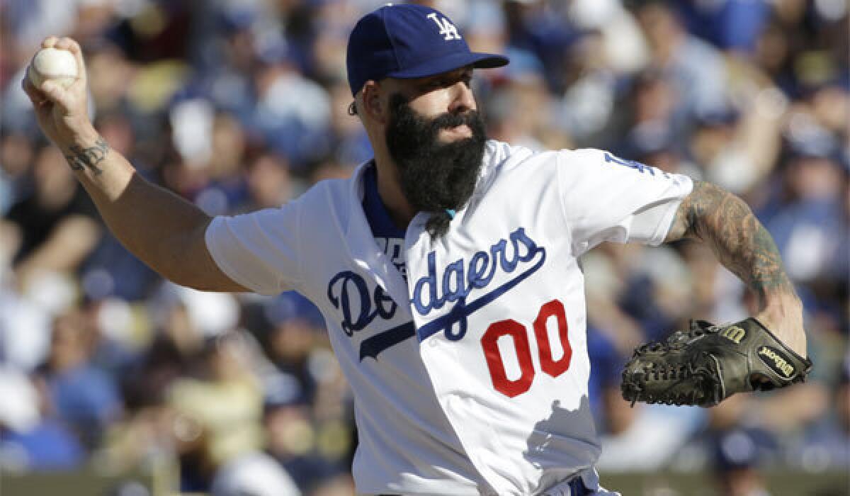 Pitcher Brian Wilson wants to be a closer but might be willing to make an exception to stay with the Dodgers.